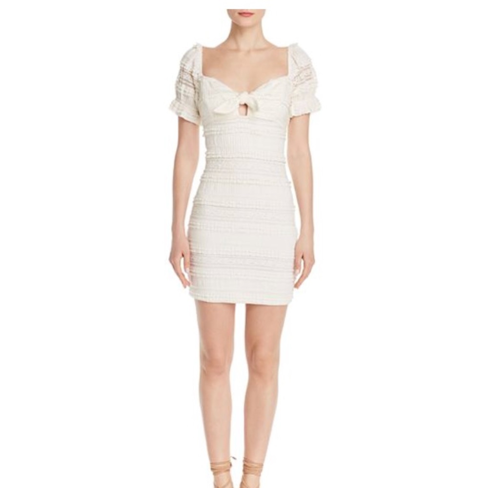 Show Me Your Mumu Cream Lace Dress
